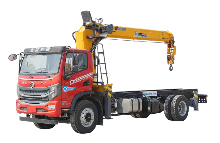 2023 XCMG SQS200-4 boom crane on Dongfeng DV3 4x2 truck