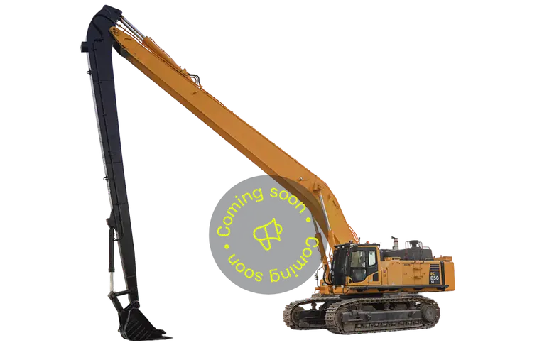 2018 حفارة بذراع طويل كوماتسو PC850-8R1