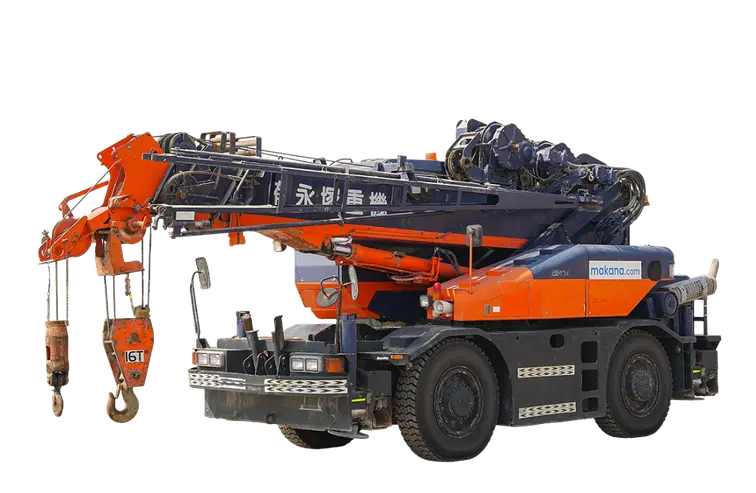 1997 Kobelco RK160-2 rough terrain crane